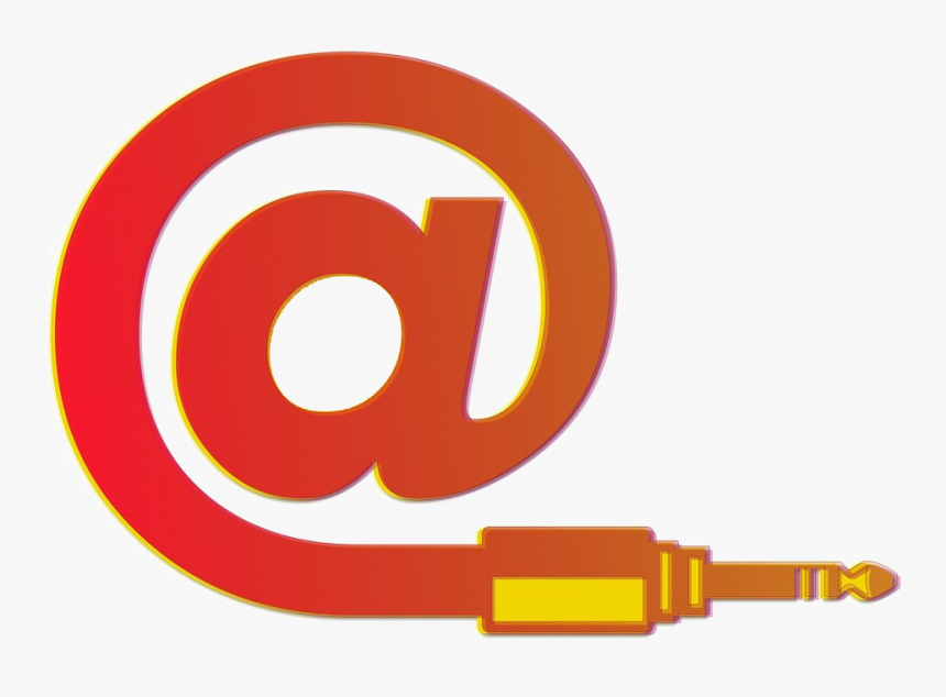 At Sign Png Free Background - Swear Word Speech Bubble, Transparent Png