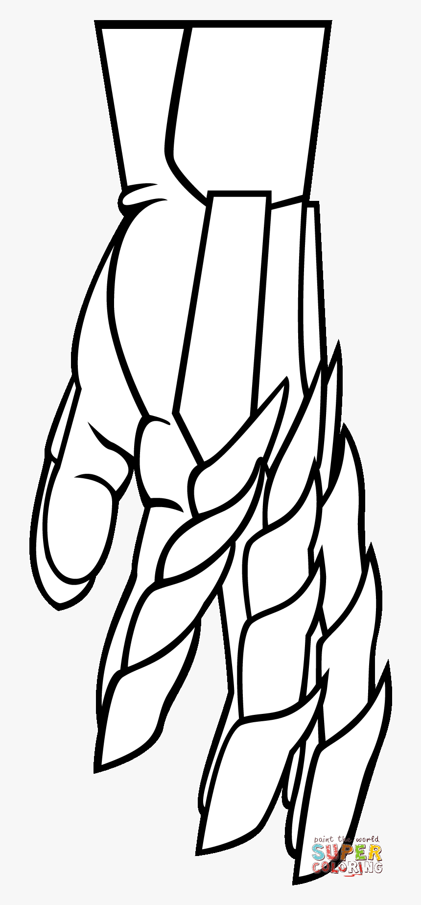 Click The Knight S Hand - Knights Hand Drawing, HD Png Download