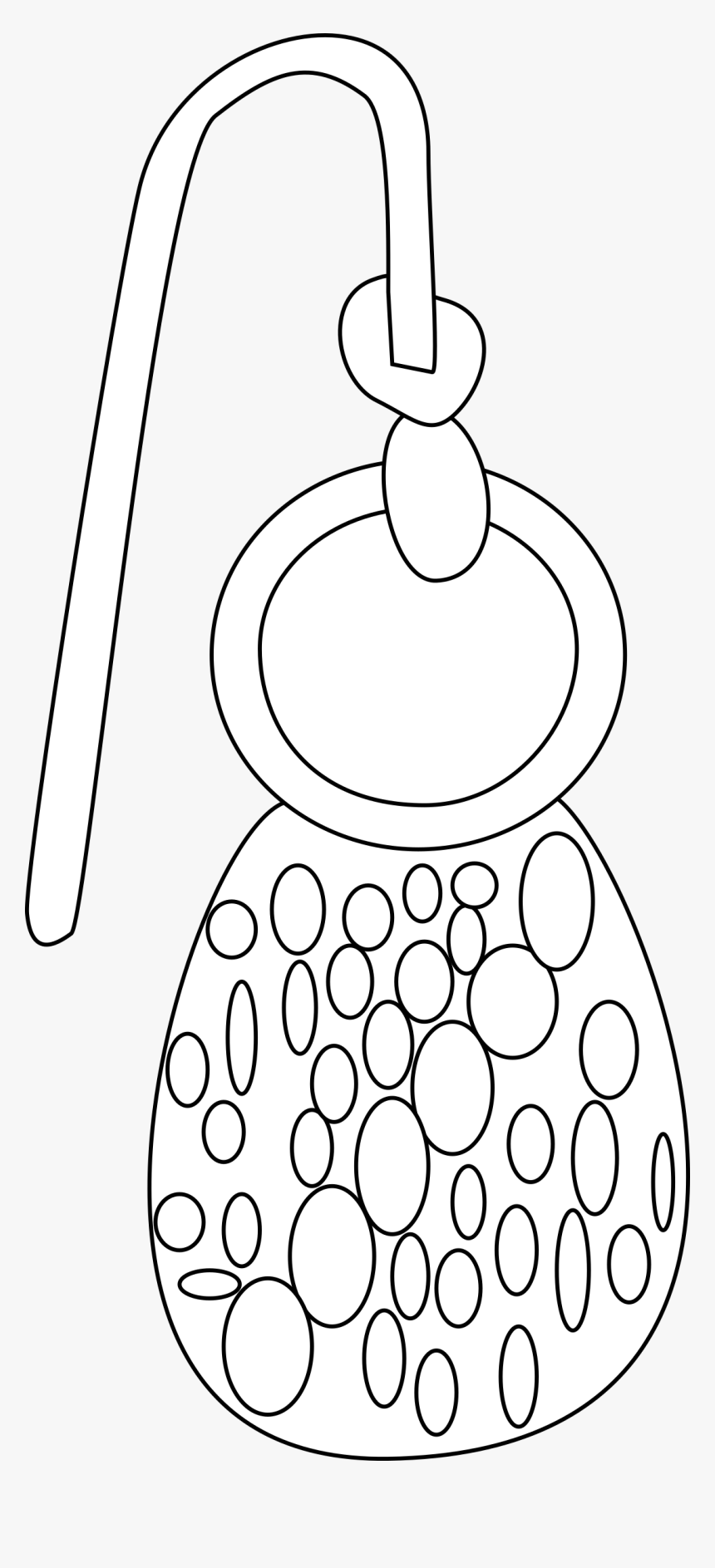 Earring Clip Arts - Earring Clip Art, HD Png Download