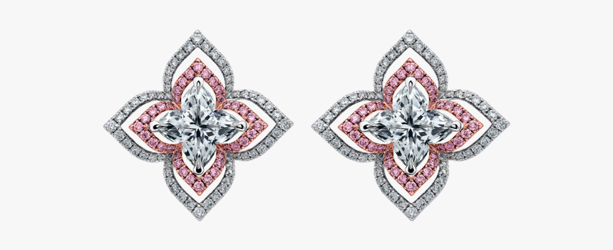 Roberto Coin Princess Flower Earrings Large, HD Png Download