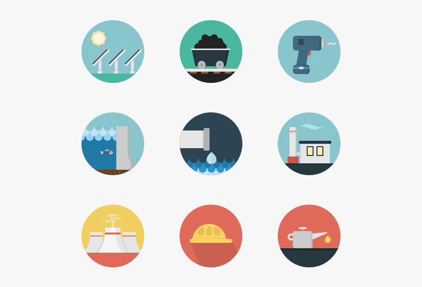 Industry - Machine Png Icon, Transparent Png