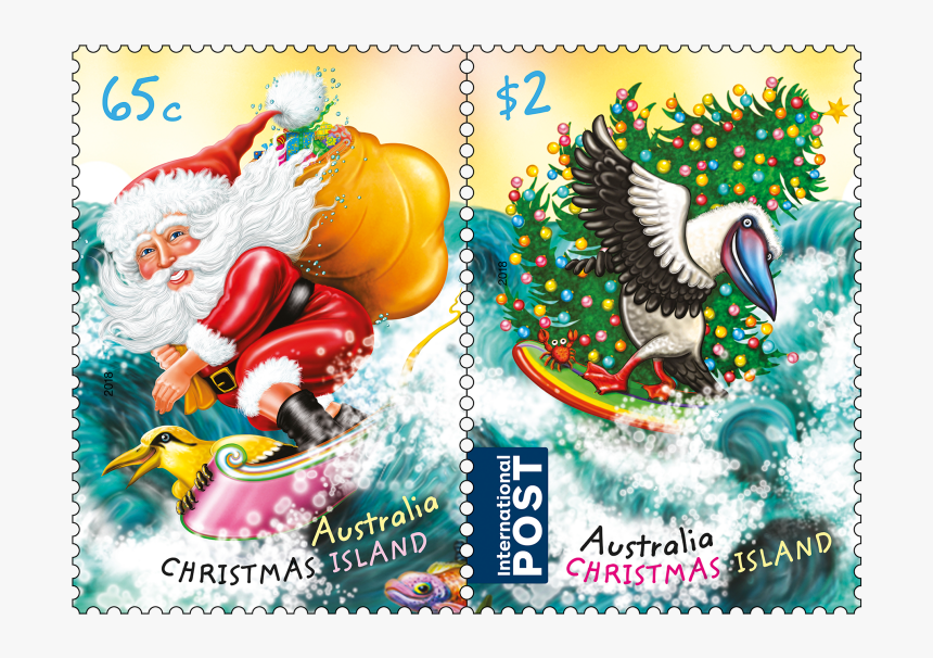 Australia Christmas Stamps 2018, HD Png Download