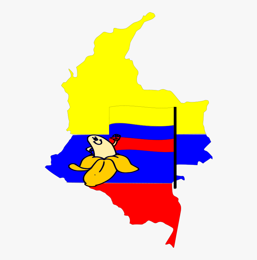 Map Of Colombia, HD Png Download