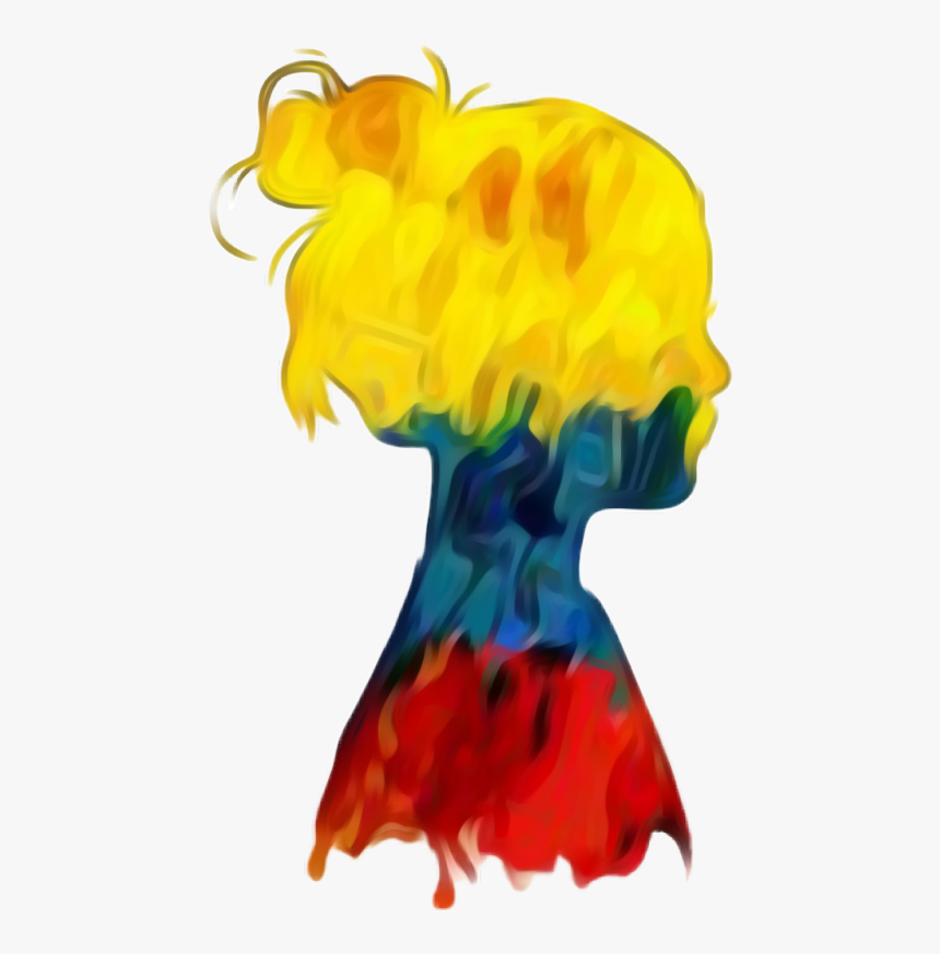 Siluet Colombia Freetoedit Scworldflags Worldflags - Visual Arts, HD Png Download