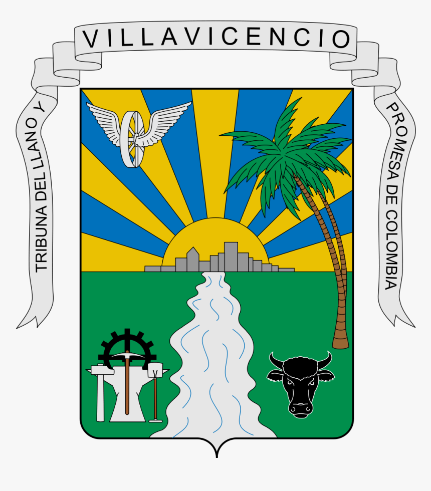 Escudo Escudo De Villavicencio Para Colorear Hd Png Download