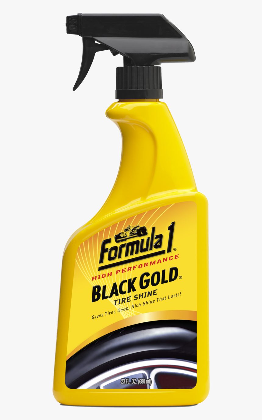 Formula 1 Black Gold Tire Shine, HD Png Download