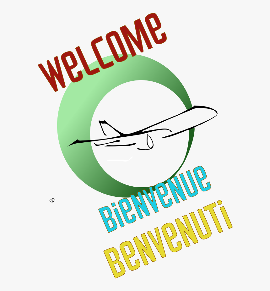 Bienvenido A Colombia Welcome Svg Clip Arts - Aviação, HD Png Download
