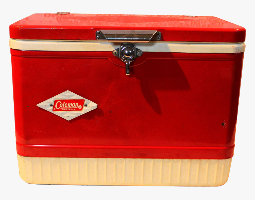 Vintage Coleman Cooler With Diamond Logo Found At Www - Vintage Coleman Cooler Logo, HD Png Download