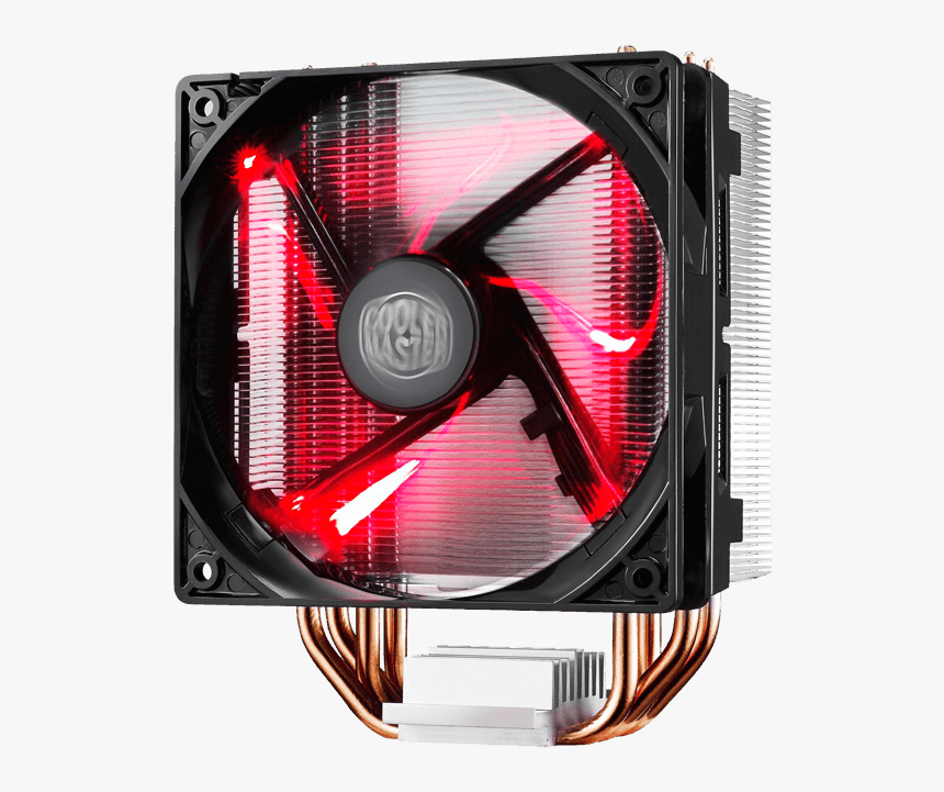 Hyper 212 Led, 160mm Height, 150w Tdp, Copper/aluminum - Cooler Master Hyper 212x Led, HD Png Download