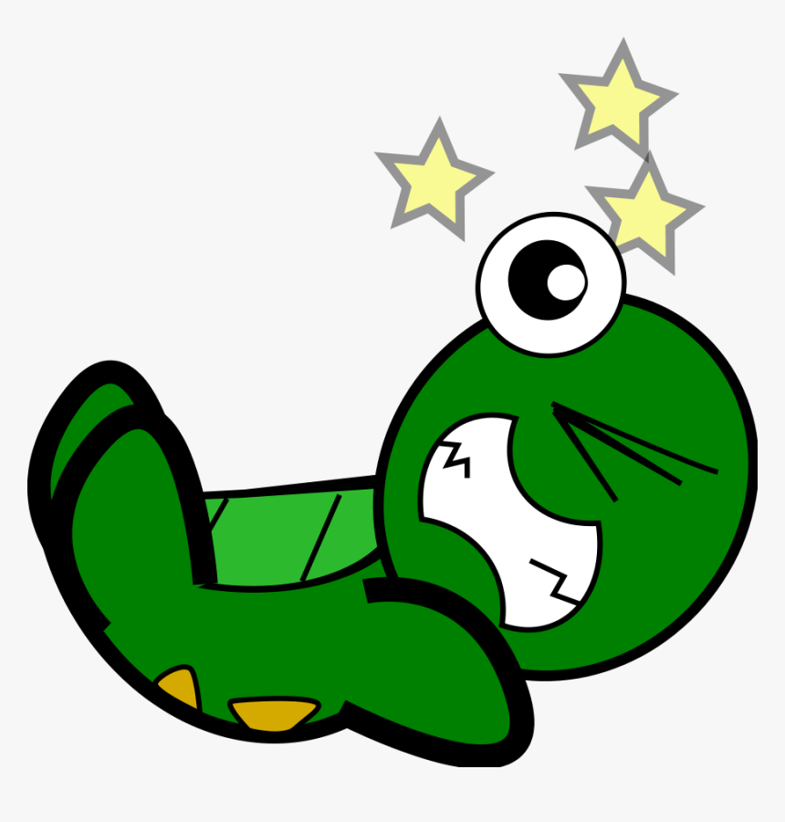 Turtle-hits The Floor Png Images - Dead Sea Turtle Clipart, Transparent Png