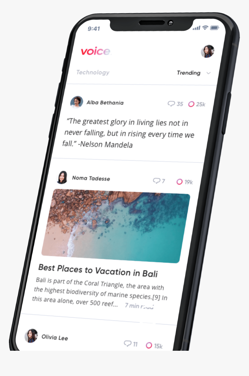 Iphone Xr Design Mockup - Voice Social Media Platform On Eos, HD Png Download