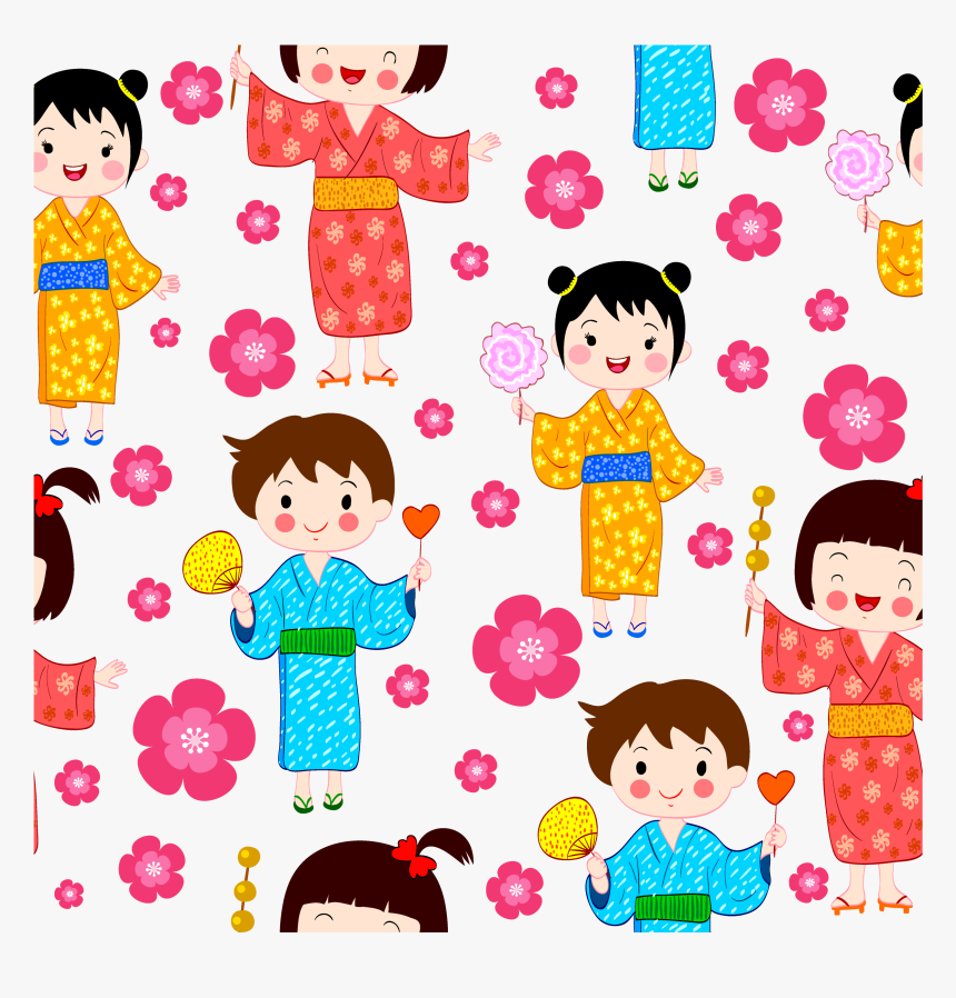 Vector Download Decoration Drawing Happiness - Illustration, HD Png Download