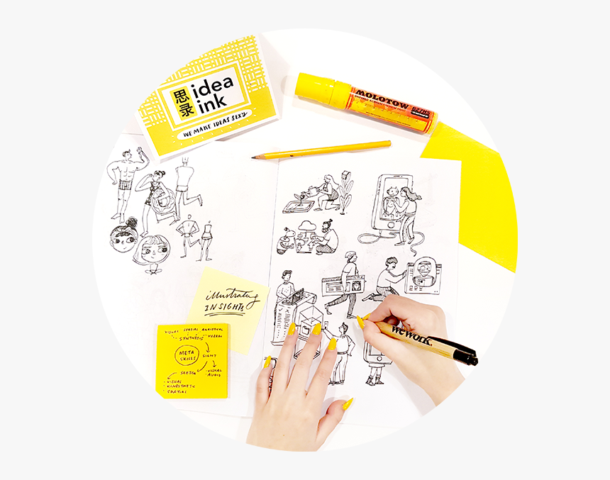 Idea Ink - Illustration - Illustration, HD Png Download