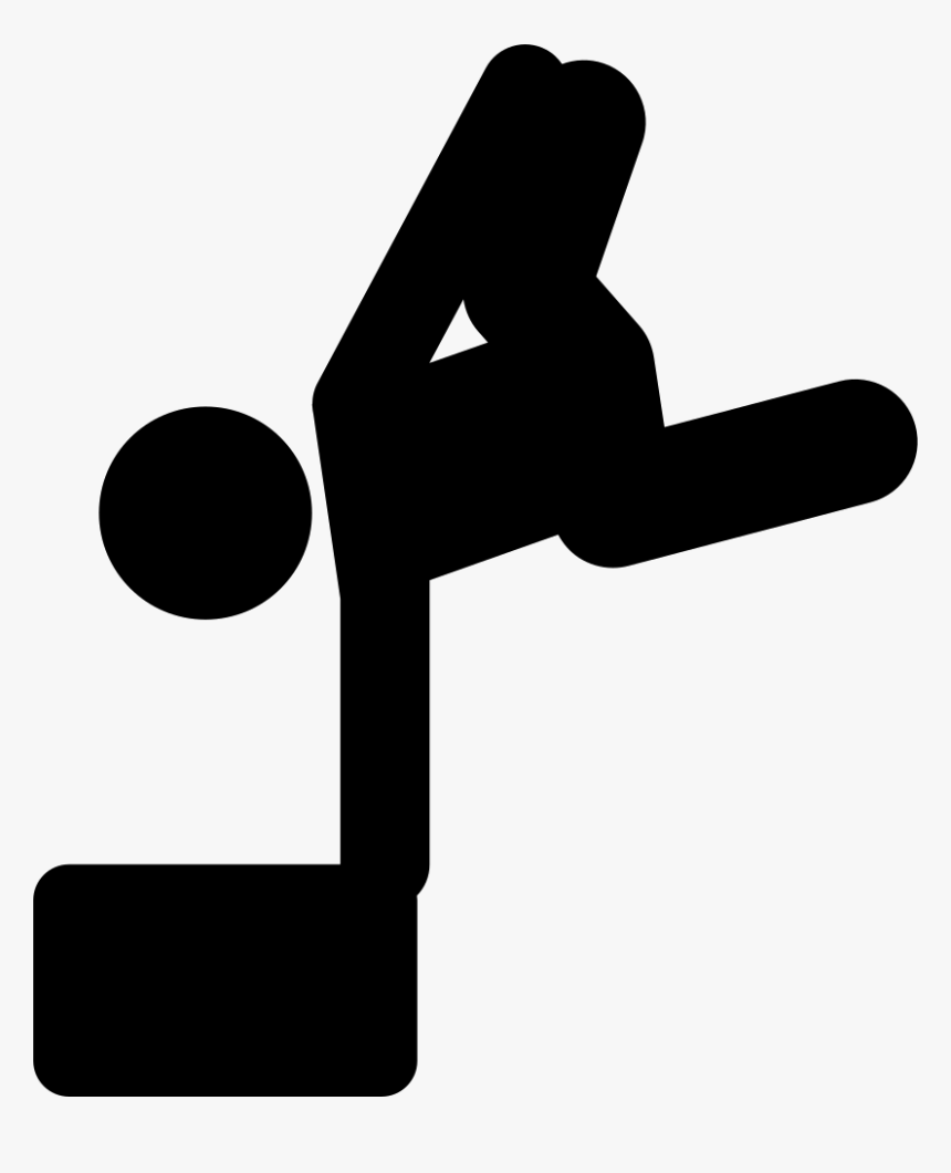 Parkour Sport Silhouette - Parkour Icon, HD Png Download