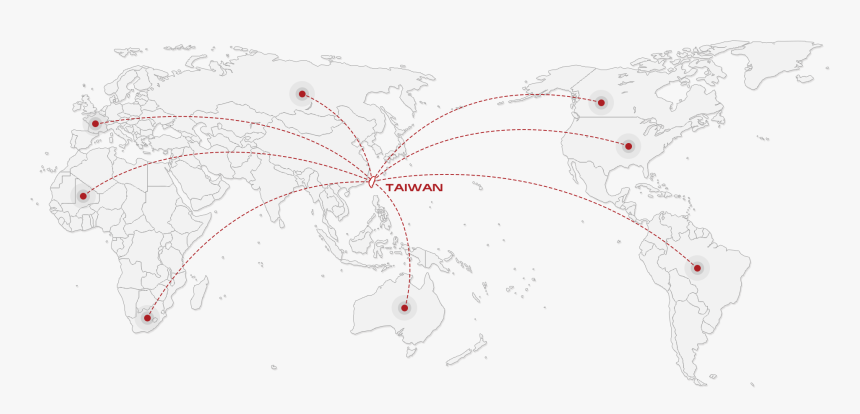 Transparent World Map Outline, HD Png Download