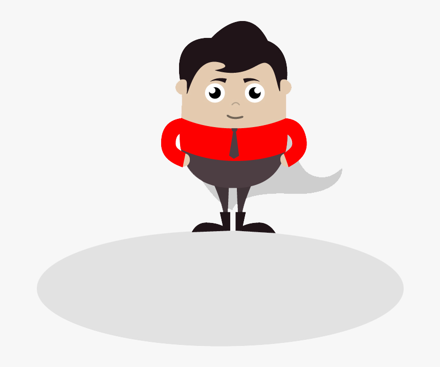 Scared Public Speaking Clipart - Public Speaking Super Hero, HD Png Download