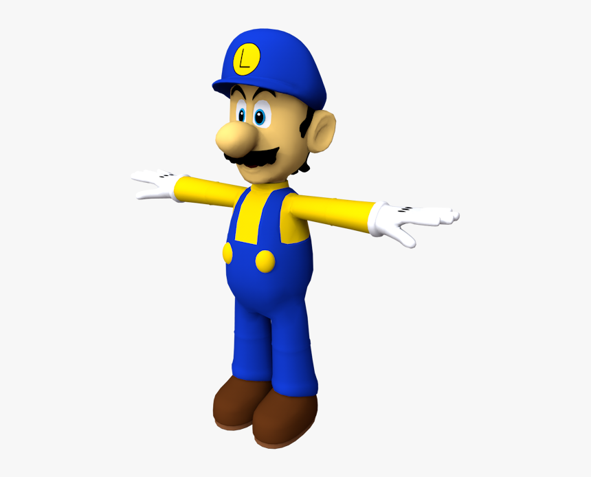 Download Zip Archive - Luigi Anime Model, HD Png Download