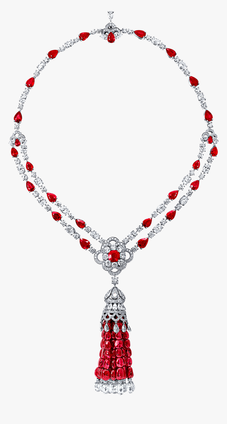 Graff Ruby Diamond Necklace, HD Png Download