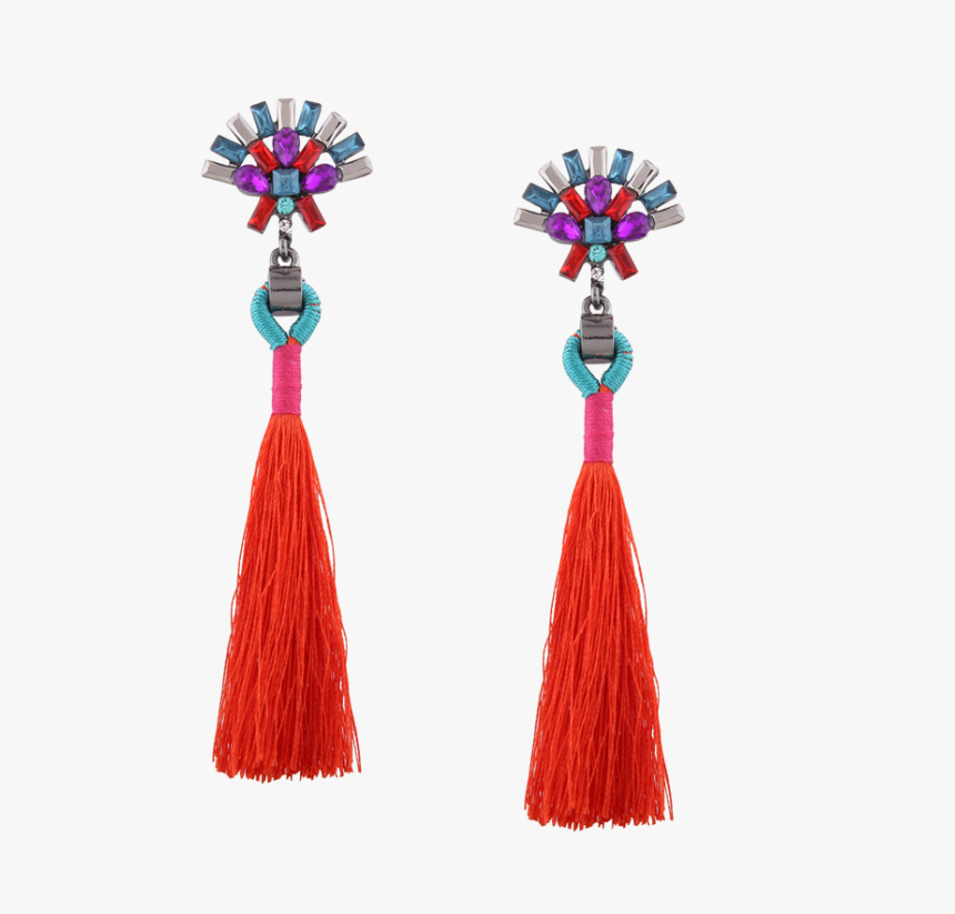 Tassel Png Page - Earring, Transparent Png