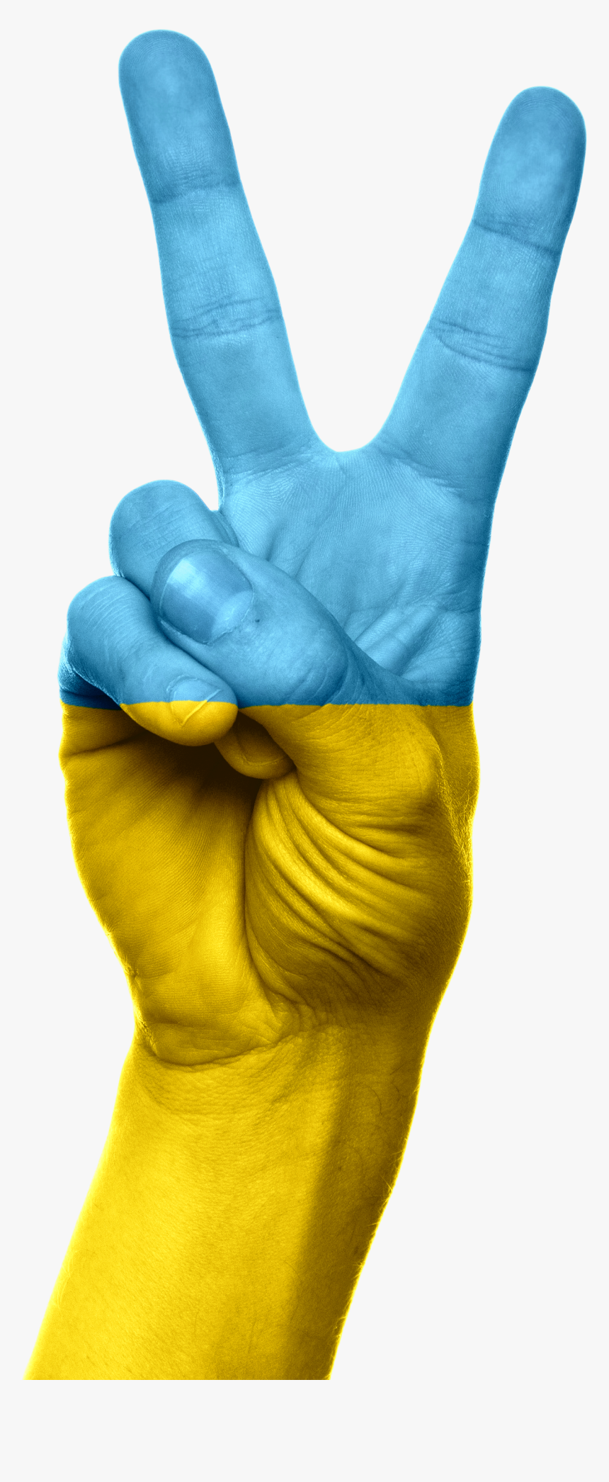 Fingers Up To Cancer, HD Png Download