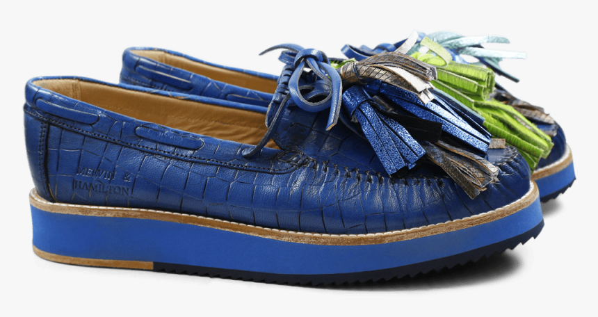 Loafers Bea 4 Blue Tassel Multi - Slip-on Shoe, HD Png Download