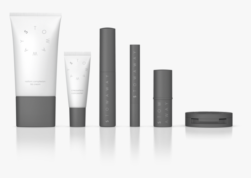 Stowaway Cosmetics Introduces Premium Makeup Products - Cosmetics, HD Png Download