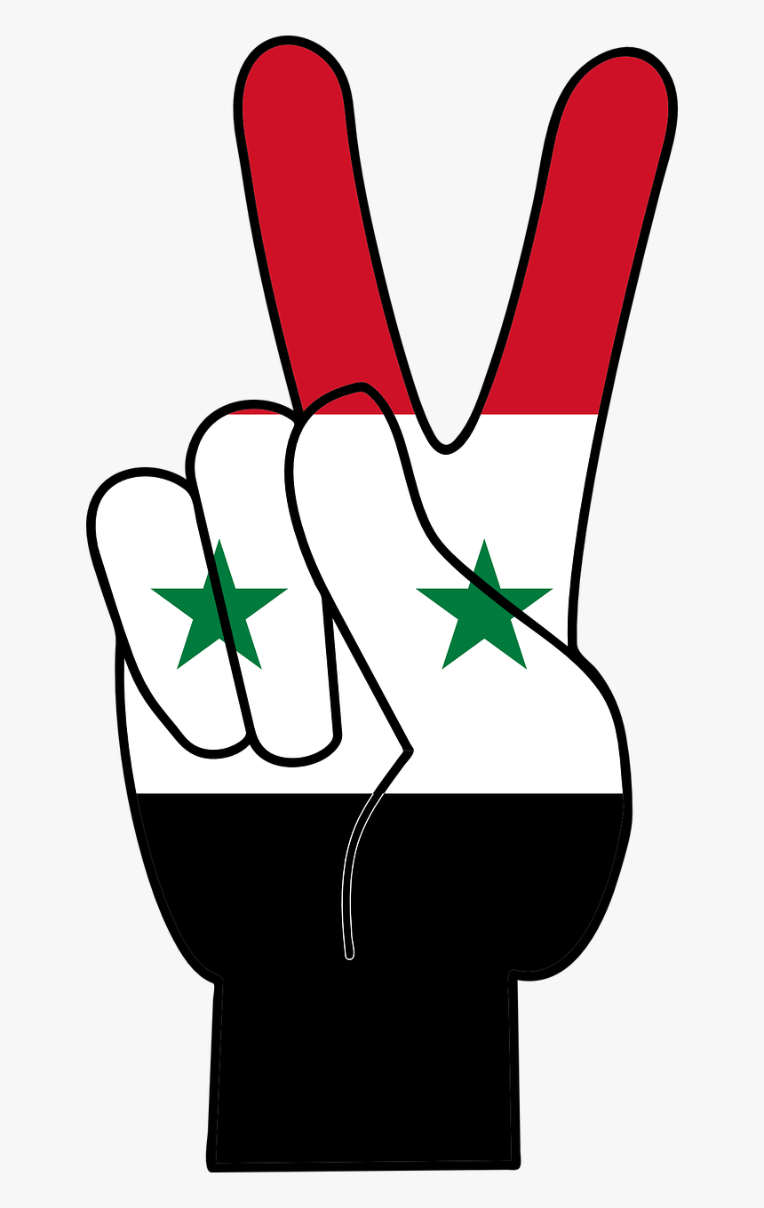 Syria Peace Sign, HD Png Download