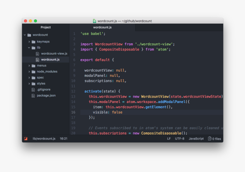 Basic Generated Atom Package - Mocha Test, HD Png Download