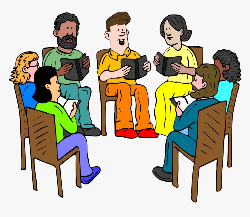 Preston Public Library - Group Of People Talking Clipart, HD Png Download