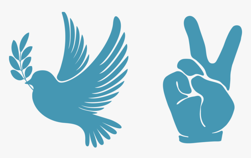 Transparent Peace Sign Hand Png Symbol Of Peace Hope, Png Download