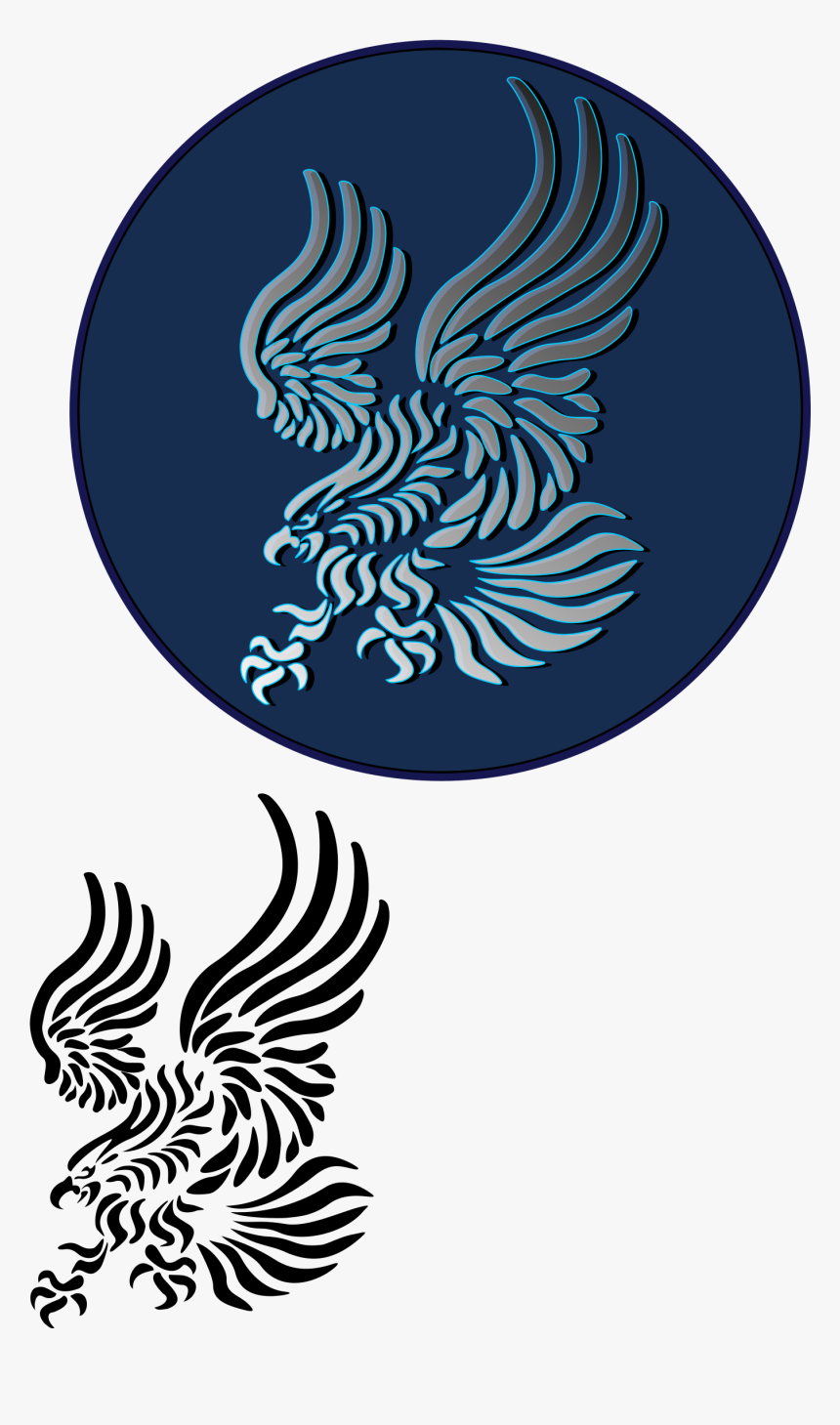 Orao Stilizirano Clip Arts - Águia Estilizada, HD Png Download