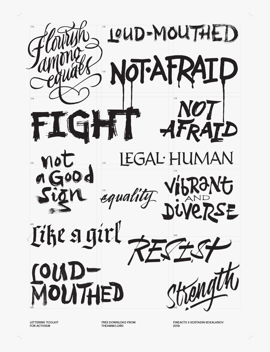 Kostadin-kokalanov Lettering Poster, HD Png Download