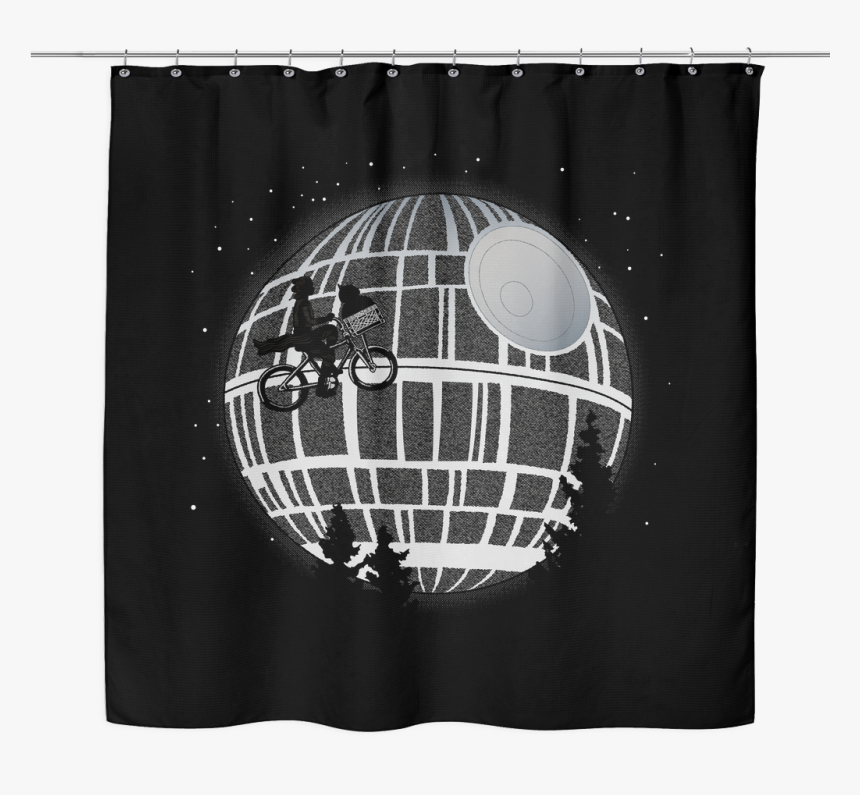 Fly Me To The Death Star Shower Curtain - Death Star, HD Png Download