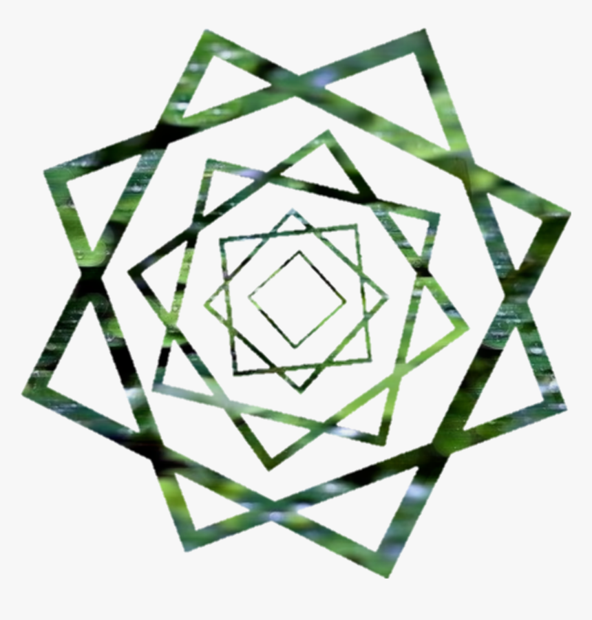 #mandala #vector #green #aesthetic - Arabesque Icon, HD Png Download