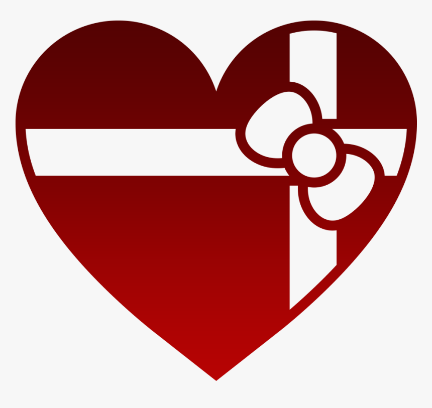 Png Red Transparent Background Gift, Png Download