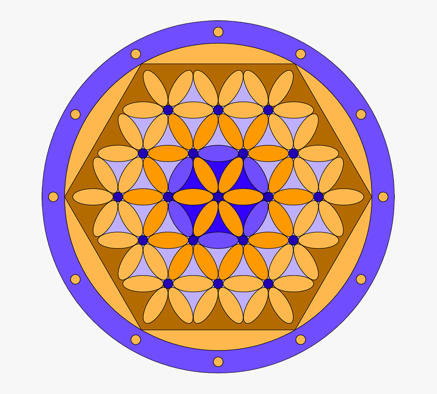 Mandala Vector Illustration - Circle, HD Png Download