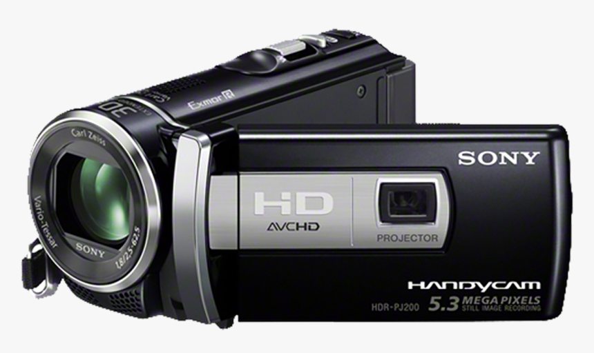Sony Hdr Pj200e, HD Png Download