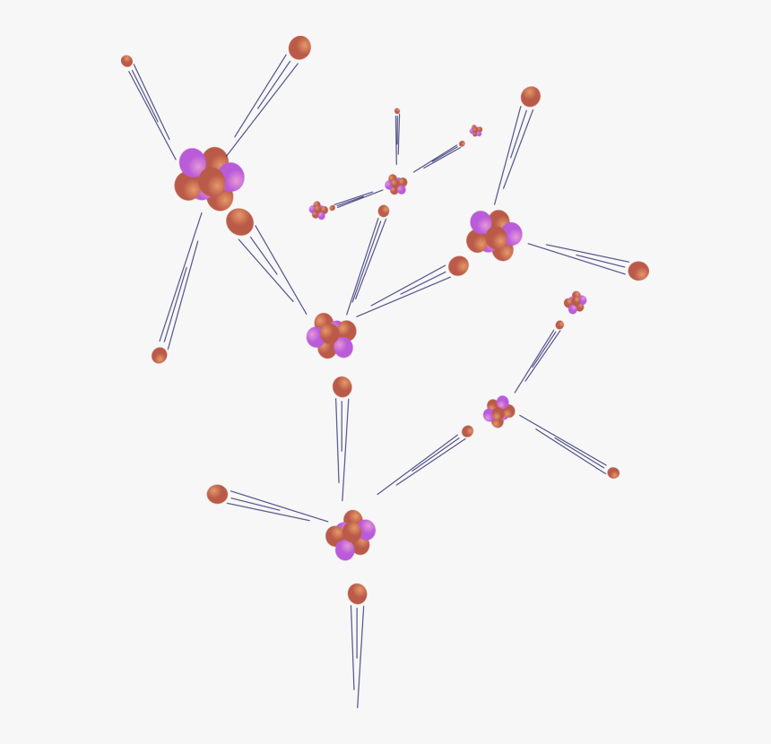 Body Jewelry,angle,line - Nuclear Chain Reaction Png, Transparent Png