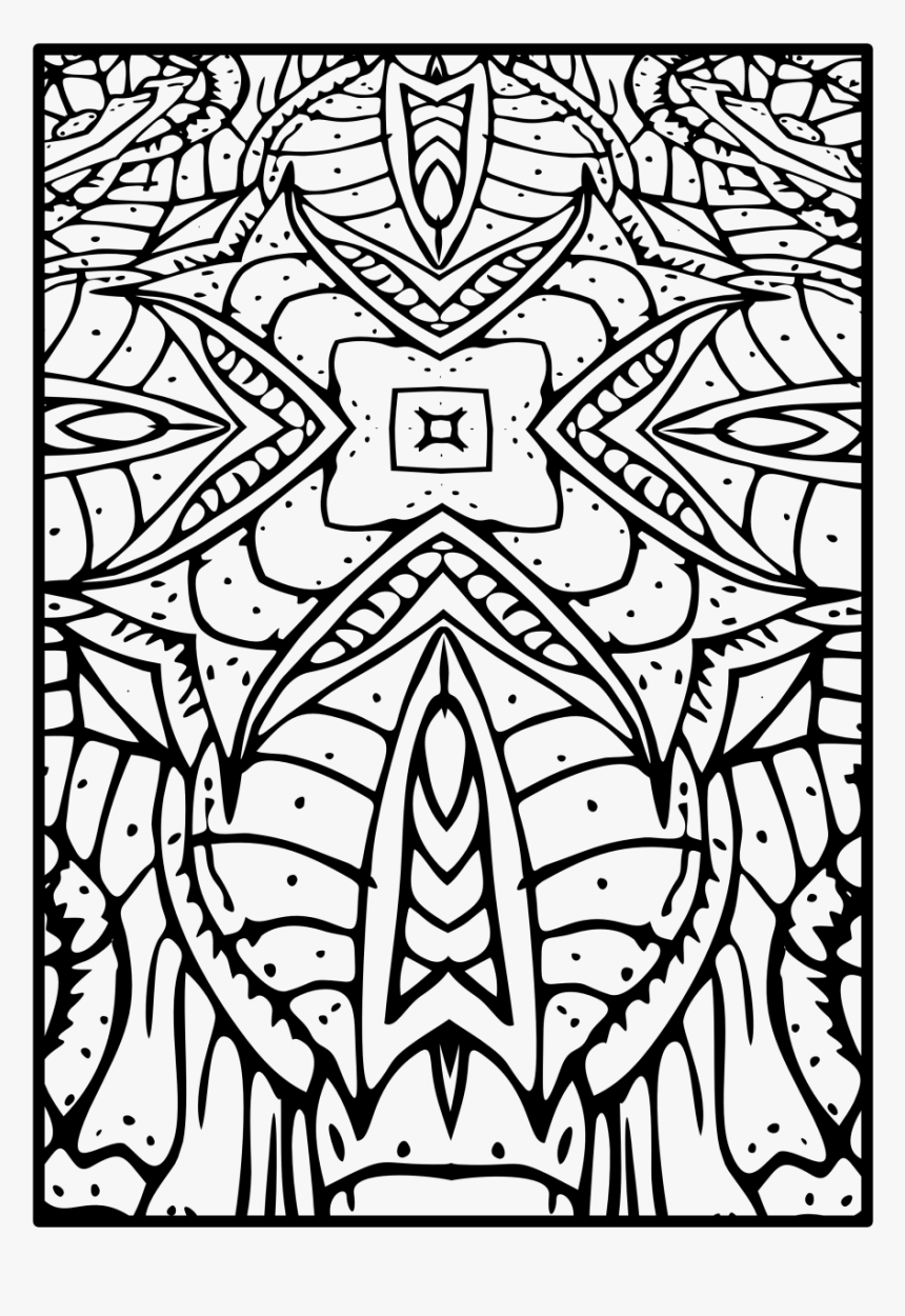 Mandala Everything You Can Color Is Real Free Mandala - You Can Color, HD Png Download