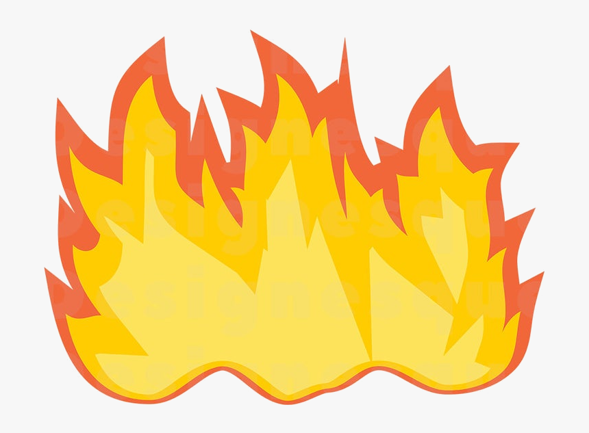 Flame Clipart Eps Vector For Free And Use Images In - Forest Fire Clipart, HD Png Download