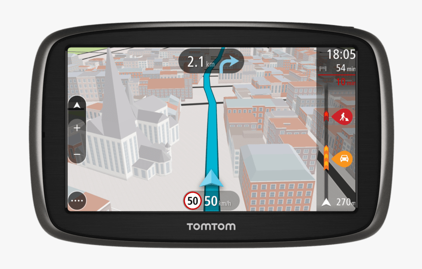 Tomtom Go 50 Gps - Tomtom Go500, HD Png Download