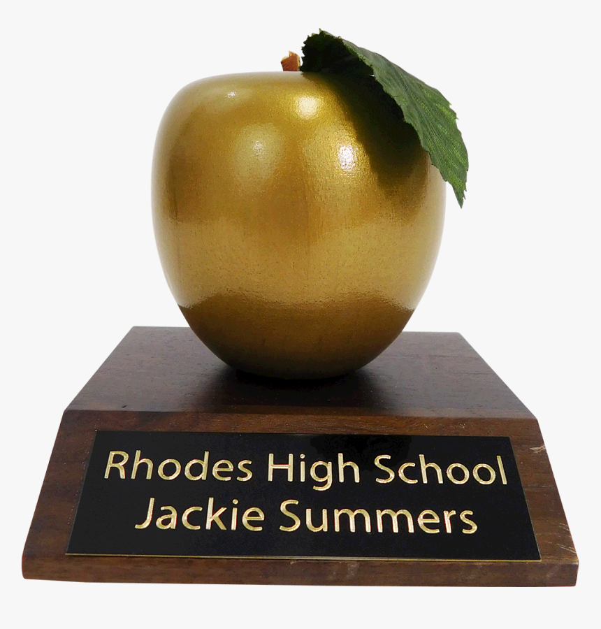 Cubes - Golden Apple Trophy, HD Png Download