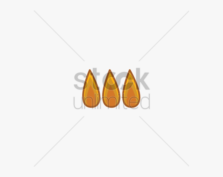 Flames Vector Png - Illustration, Transparent Png