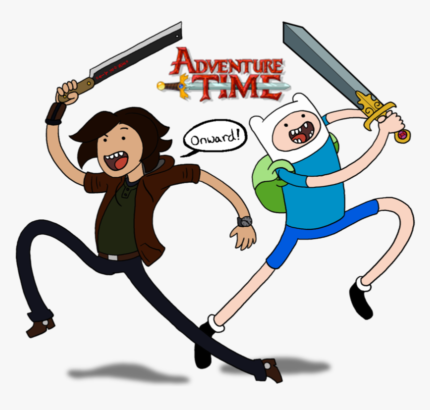 Sword Clipart Adventure Time - Adventure Time Finn And His Sword, HD Png Download