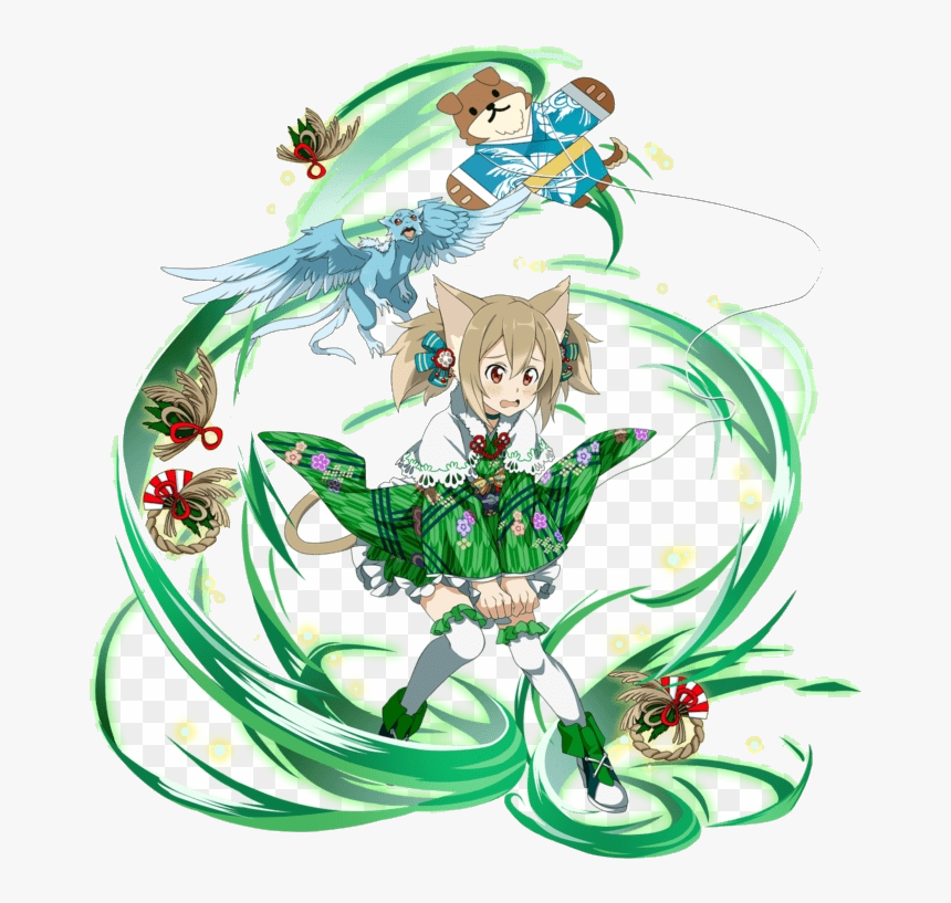 Sword Art Online Auspicious Silica Clipart Transparent - Sword Art Online Memory Defrag Silica Wind, HD Png Download