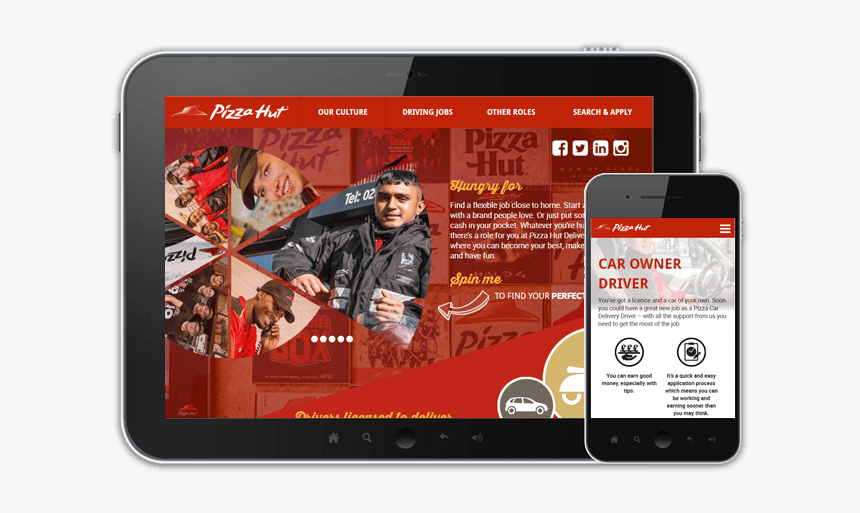 Pizza Hut Careers - Old Pizza Hut, HD Png Download