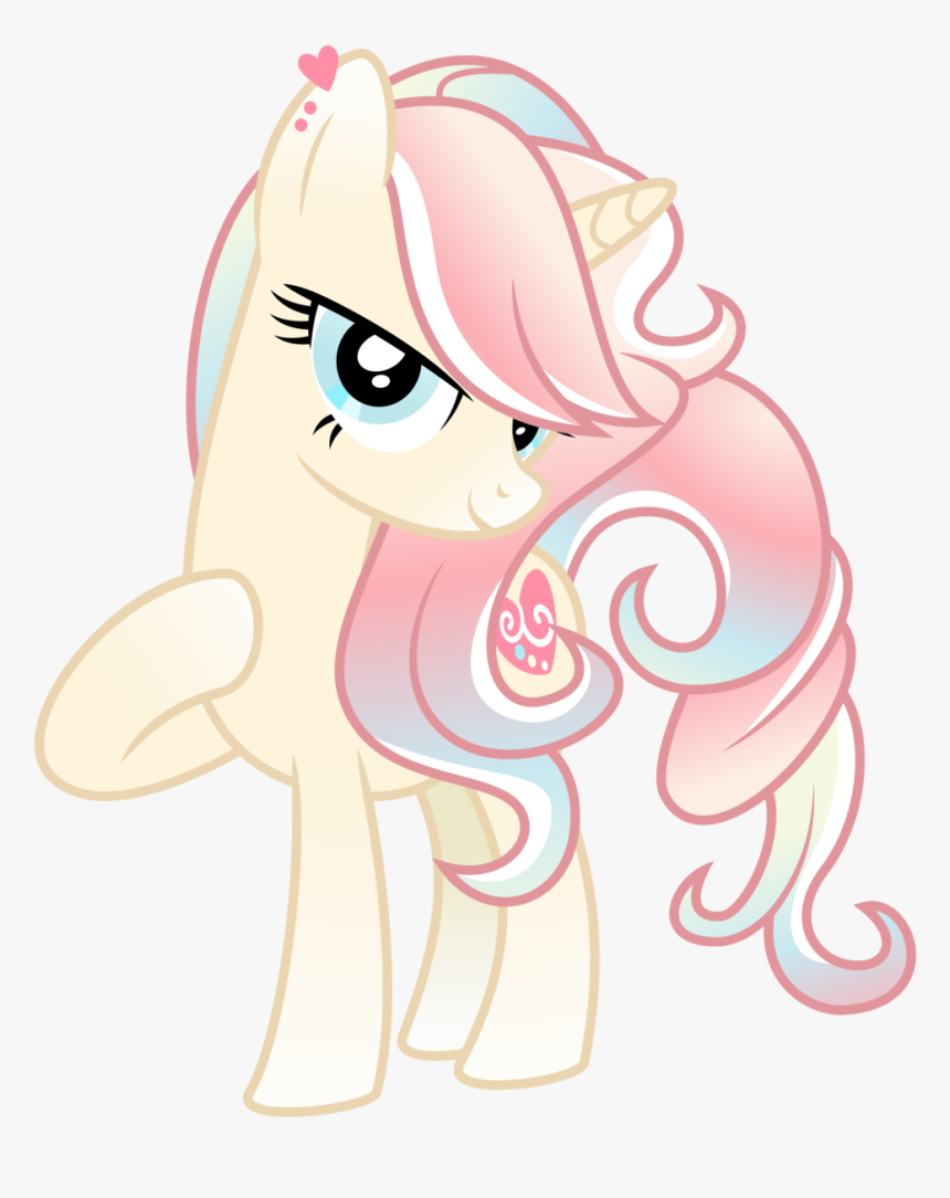 Clip Art Pastel Heart Sweet Caring - My Little Pony Candy Ponies, HD Png Download