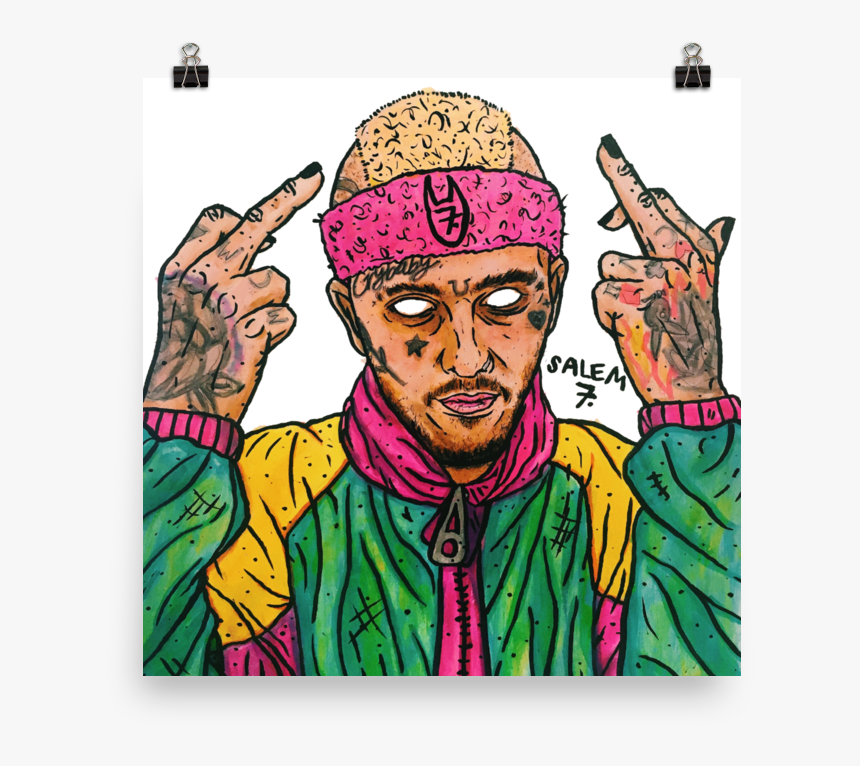 Cartoon Of Lil Peep, HD Png Download
