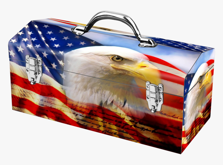 Load Image Into Gallery Viewer, American Flag Eagle - Bald Eagle With American Flag, HD Png Download