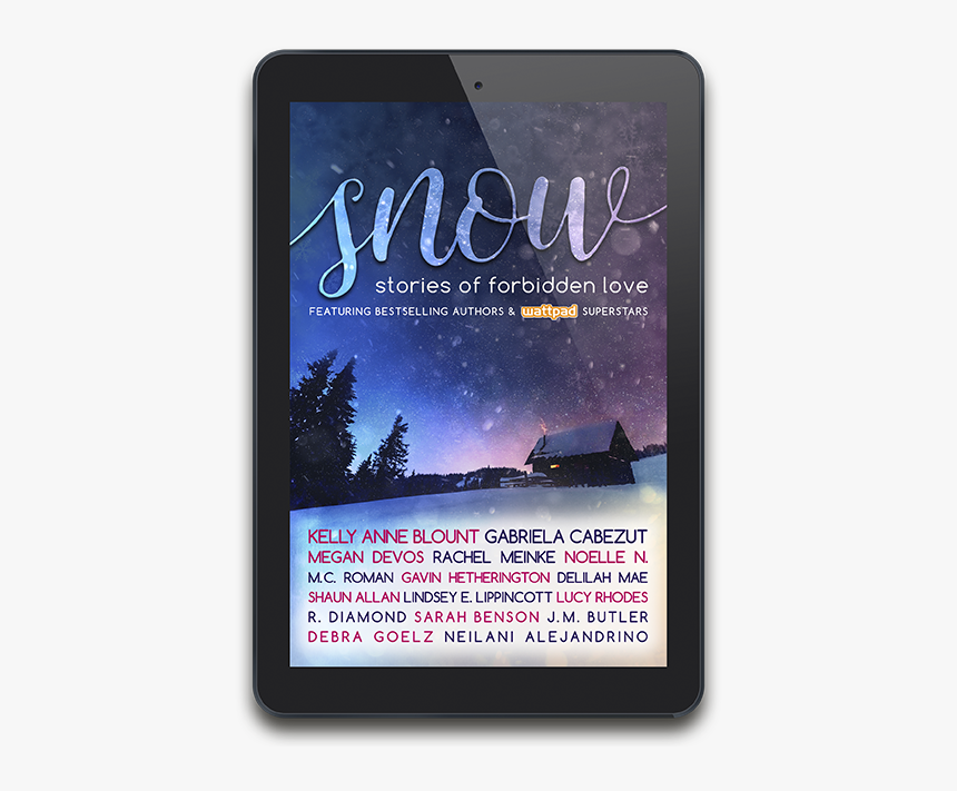 00 Snow E-reader Lr - Book, HD Png Download